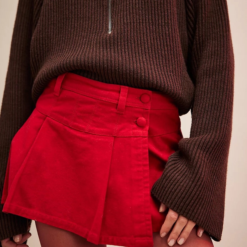 Free People Serena Micro Skirt